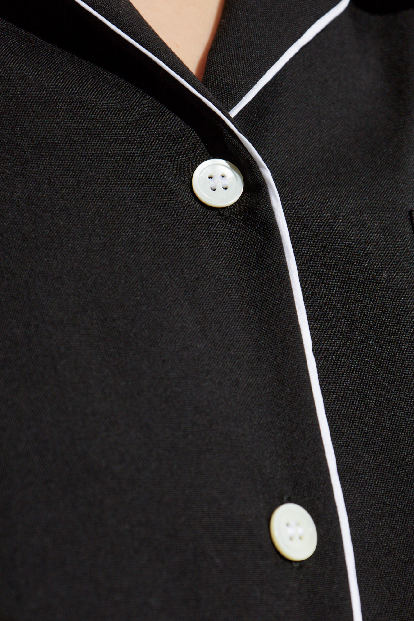 トップス MARNI Wool shirts White tropical wool shirt with Marni Mending | Marni